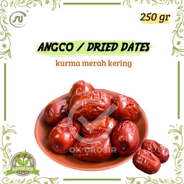 

(Expert) SU Brand Dried Dates / Angco / Kurma Merah China [250 gr]