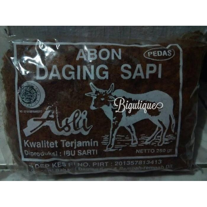 

(Expert) Abon Daging Sapi Khas Surabaya 250gr - PEDAS