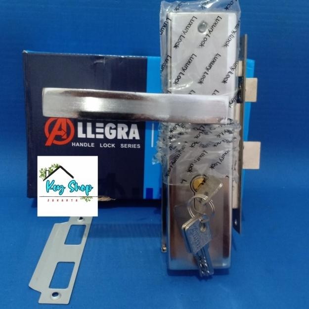 KUNCI PINTU TANGGUNG ALLEGRA SET KOMPLIT HANDLE PINTU KAMAR PROMO