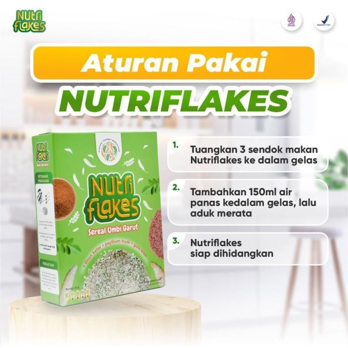 

(Expert) Nutriflakes Sereal Umbi Garut Original Atasi Asam Lambung Maag Diet