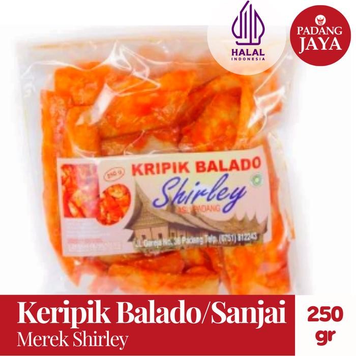 

New Keripik Balado Shirley Panjang Ukuran 250 gr (Keripik Sanjay)
