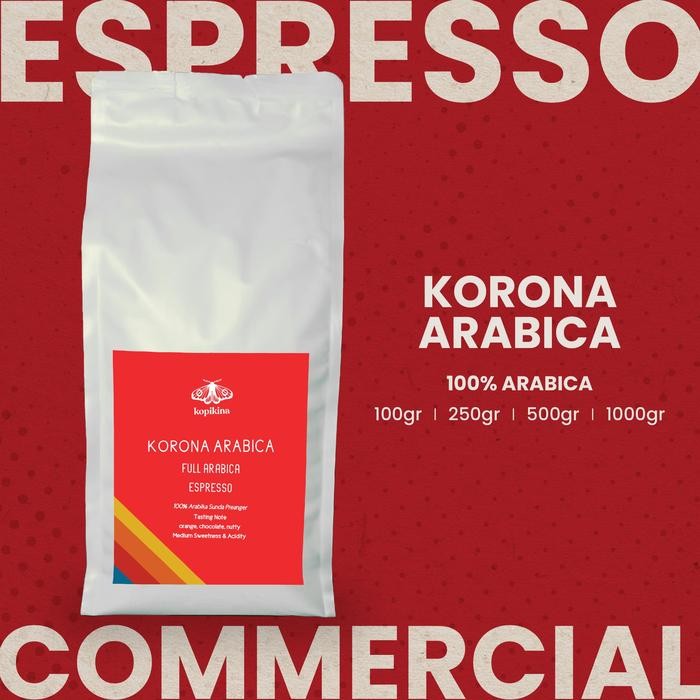 

New KORONA ESPRESSA Full Arabica Arabika Espresso Beans