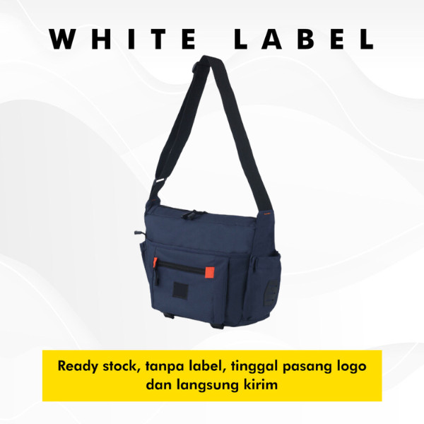 Tas Sling Bag Pria White Label KZS 756 WL