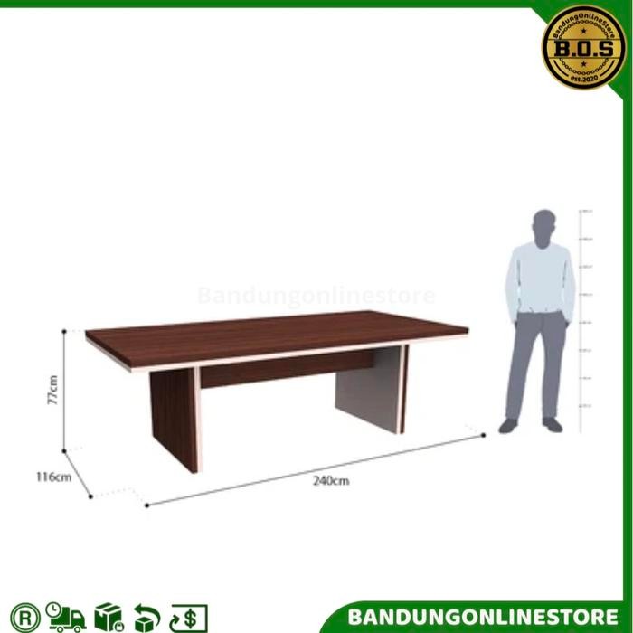 Meja Rapat Cokelat Informa Meja Meeting Montana Meeting Table Brown