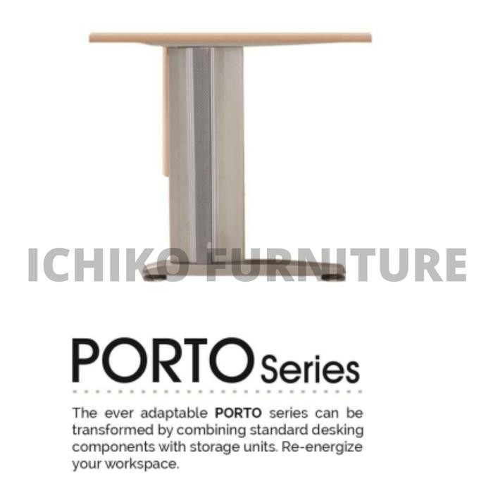 Meja Kantor Iiko 1/2 Biro With Drawer Porto-Hpl Series Direktur