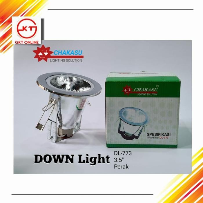 Fiting Downlight 3,5 inch / Fiting Lampu Plafon Downlight