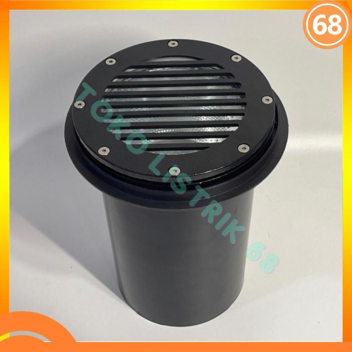 kap lampu taman E27 kosongan housing lampu taman outdoor
