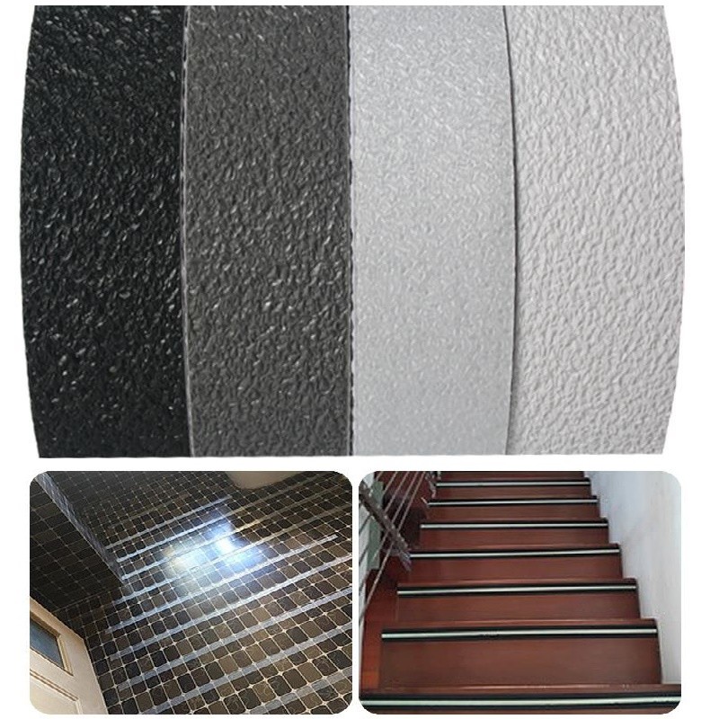 

10cm*5M Stairs Floor Bathroom Grind Arenaceous Non-slip PEVA Safety Self-adhesive Rough Tape