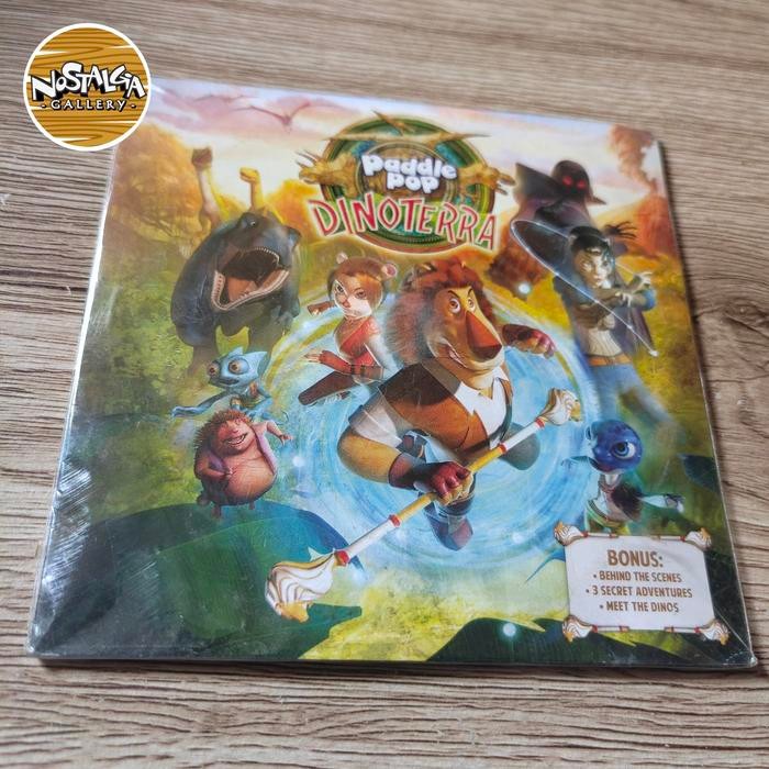 Dvd Paddle Pop Dinoterra Original Nos New Best Quality 100% Original