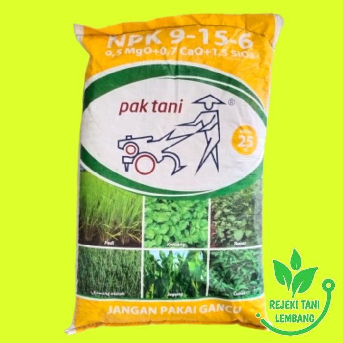 Npk 9-15-6 Isi 25 Kg Pak Tani