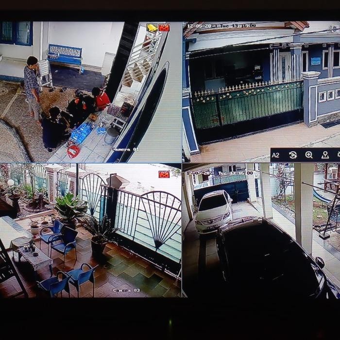 Paket Cctv 2Mp 3 Kamera Termasuk Pasang Terlaris