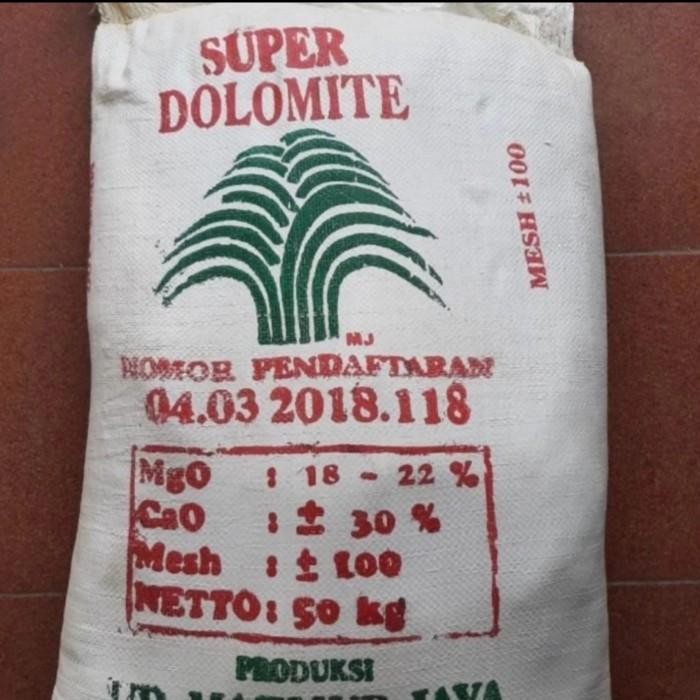 Terlaris Pupuk Dolomite/Kapur Dolomite Super Untuk Pertanian @50 Kg/Krg Gojek