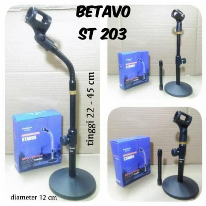 Stand Mic Meja /Tripod Mic Meja