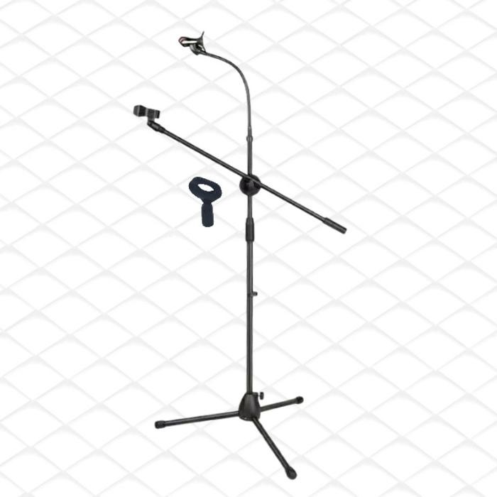 HOT SALE STAND MICROPHONE PLUS HOLDER HP STAND MIC BERDIRI