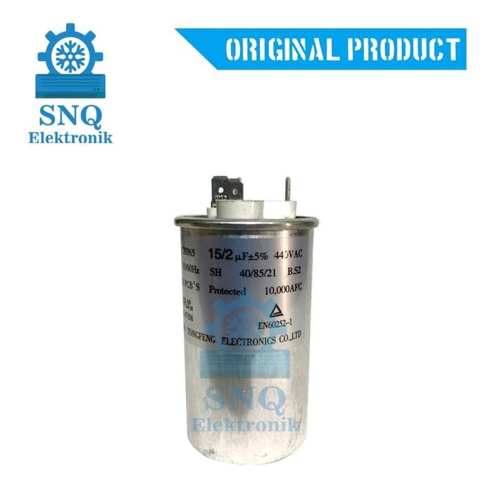 Kapasitor AC panasonic 1/2 PK 15/2 uf - Capasitor ac panasonic 1/2 PK 15/2 uf