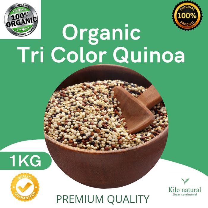 

Organic Tri Color Quinoa / Tricolor Quinoa 1KG