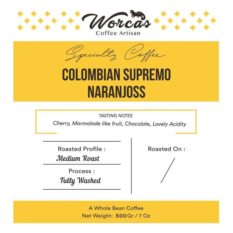 

Worcas Arabica Colombia Supremo 500 Gram - Medium Roasted Coffee #Gratisongkir #Sale #Discount