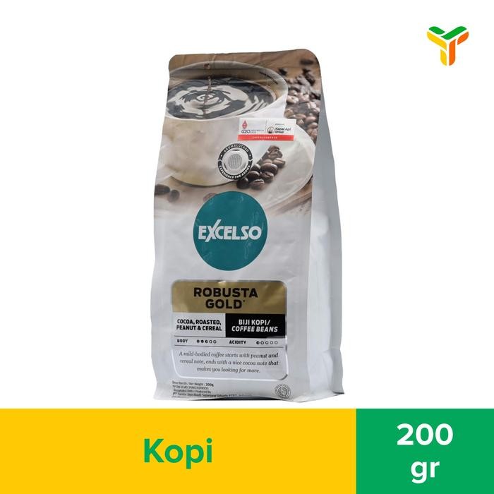 

Excelso Pb Robusta Gold 200 Gram #Gratisongkir #Sale #Discount
