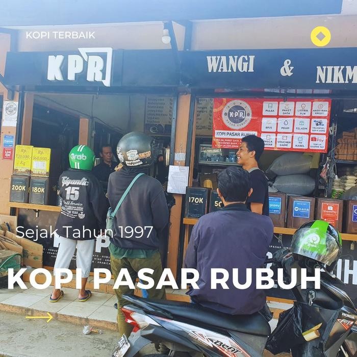 

Kopi Pasar Rubuh - Kpr - Robusta Blend Eco 2 #Gratisongkir #Sale #Discount