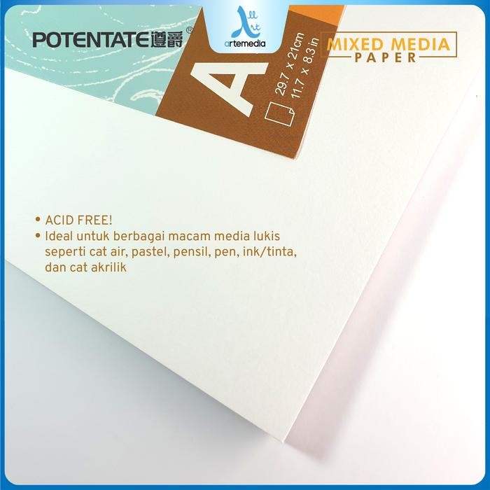 

Potentate Mixed Media Paper Pad Kertas Gambar Sketsa