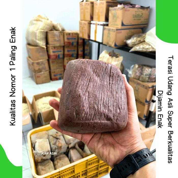 

TERASI UDANG ASLI SUPER BERKUALITAS DIJAMIN ENAK 250GR Saus masak Nomer 1