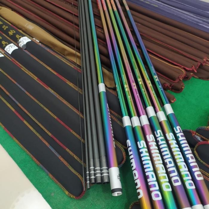 Joran Tegek Shimano Syofu 360 Ringan Kuat Kaku Full Carbon asli