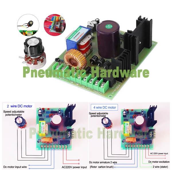 110V - 220V Speed Regulator Dc Motor Pwm Drive Controller Board Ap60
