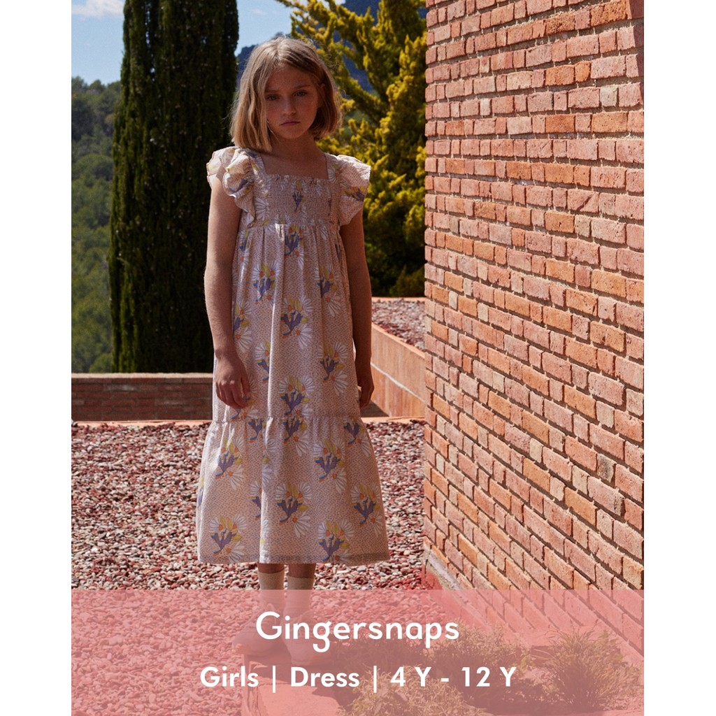 Gingersnaps Bohemian Trotter Dress Multi - Dress Anak Perempuan (Multi)