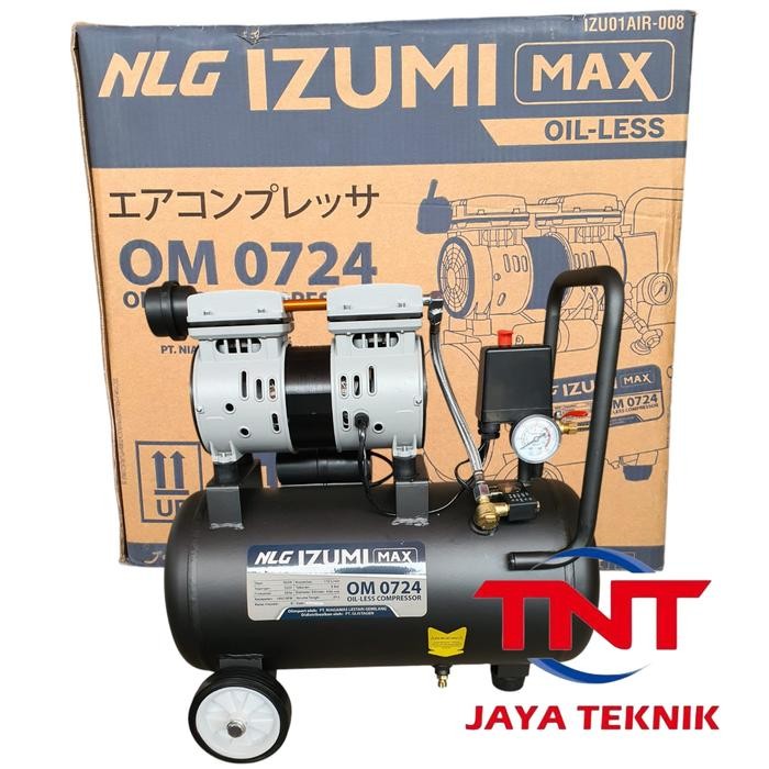 Mesin Kompresor Angin Oilles Izumi Max Om 0724 / Izumi Max Om0724