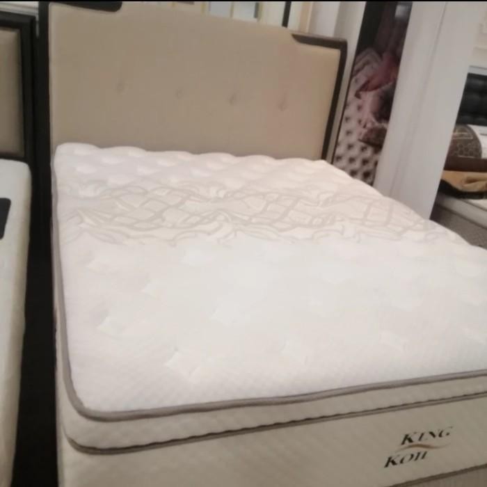 King Koil Spring Bed New Iro Endorsed + Divan - 160X200