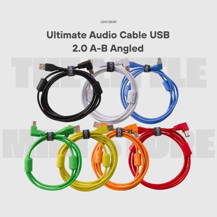 UDG Ultimate Audio Cable USB 2.0 A-B-Angled Audio Cable