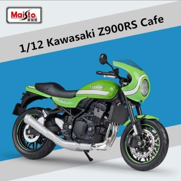 Maisto Kawasaki Z900 Cafe 1:12 Diecast Motor Pasti Diskon