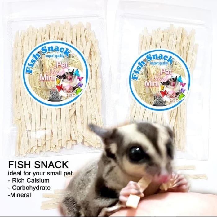 SNACK SUGAR GLIDER FISH SNACK IMPORT MALAYSIA LEBIH MURAH dr THAILAND
