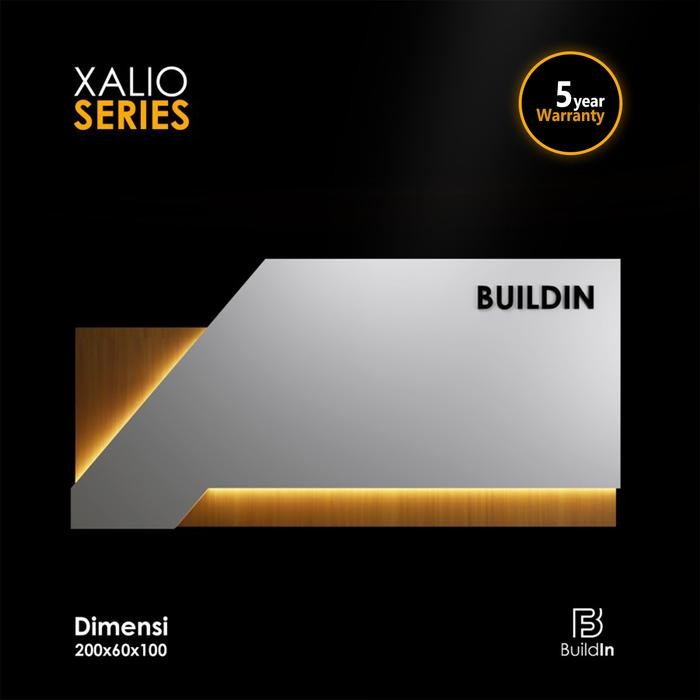 Xalio Meja Resepsionis Meja Resepsionis Custom Furni Loka