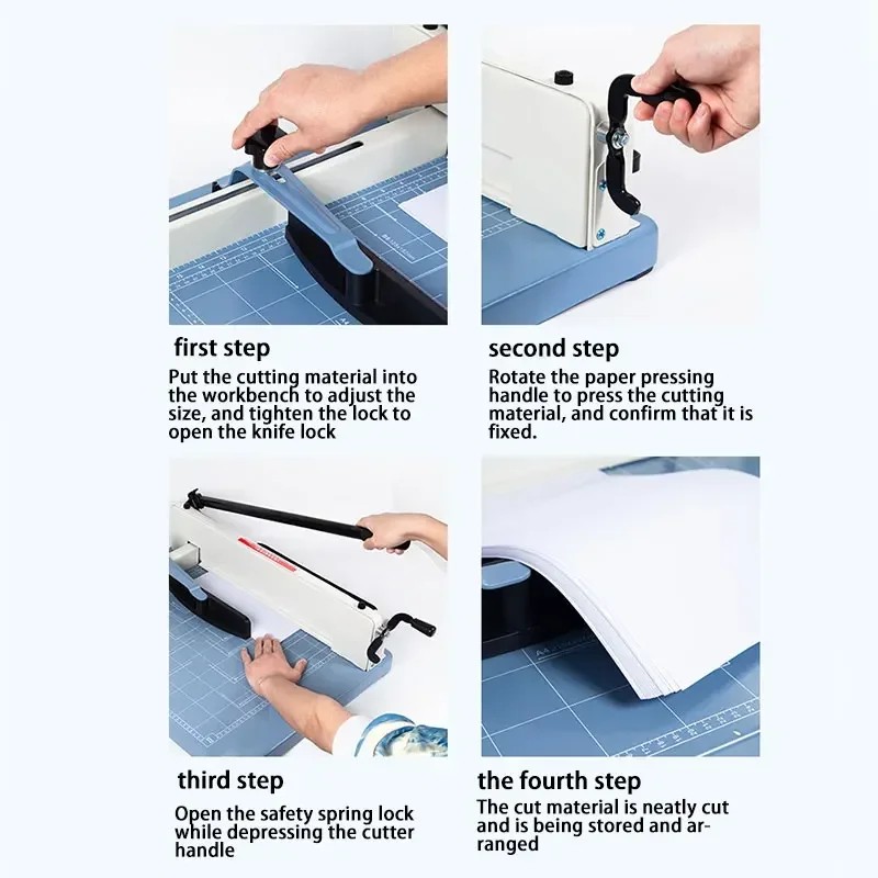 

Hot Sale Heavy-duty Paper Cutter A3 Manual Thick Layer Thickening Paper Cutter A4 Paper Book Cutter