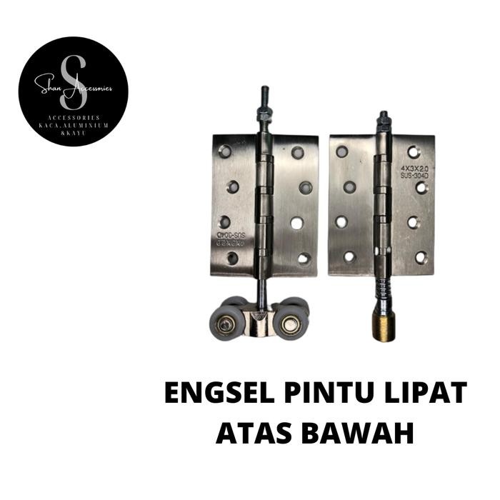 ENGSEL PINTU LIPAT ATAS BAWAH