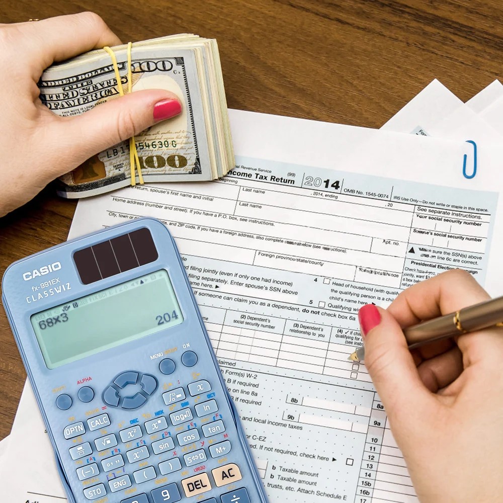 

Advanced Scientific Calculator for FX-991ES-PLUS Original Calculator 417 Functions Portable Student