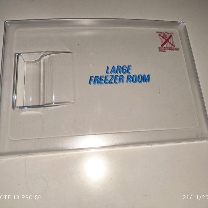 Tutup freezer kulkas 1 pintu aqua LARGE FREEZER original 100%