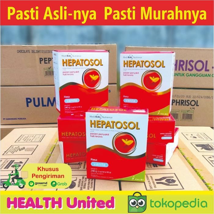 

Hepatosol Vanilla 240 gr Pengiriman Instan