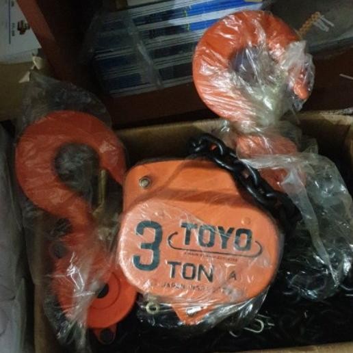 Chain block 3 ton 5 meter TOYO