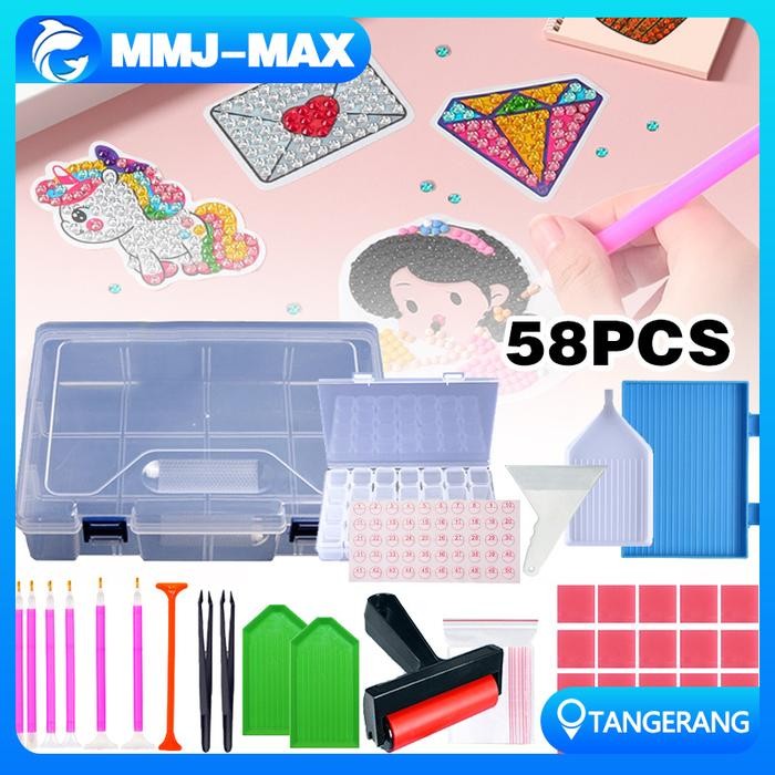 Set Alat Lukisan/5D Diamond Painting Set/Alat Untuk Diamond Painting Kode 1339