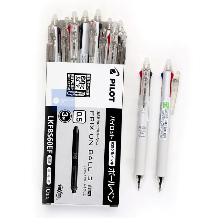 

Ready- Pilot Frixion 3 In 1 Impor Jepang Bisa Dihapus (0'5)/Pcs