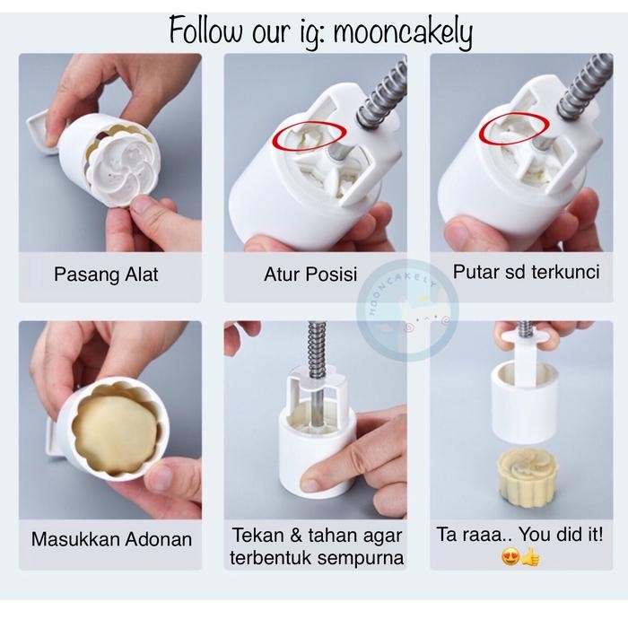 Cetakan Nastar 25G - 30G Mooncake Mini/ Cookies Cm2519 Gratisongkir