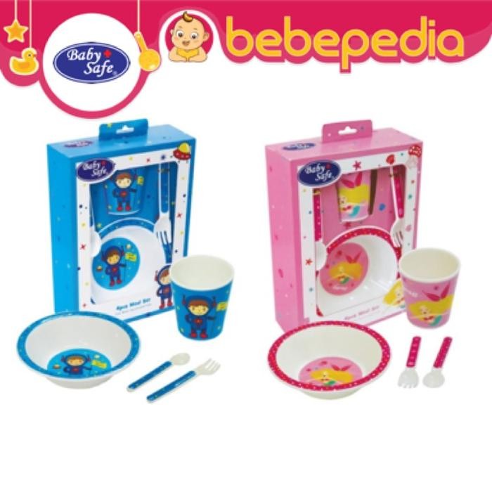 Baby Safe Tempat Makan Bayi Peralatan Makan Bayi Set Piring Set Meal