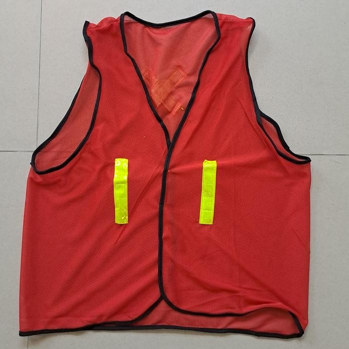 Rompi Safety Proyek Jaring Hitam Model X Berkualitas