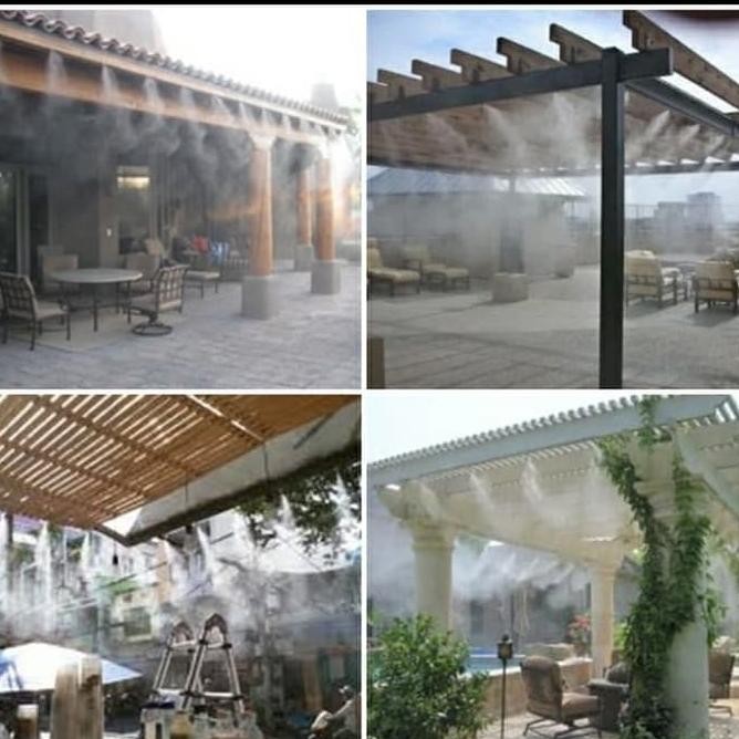 Gercep Paket Misting Nozzle Embun Sprayer 10 Titik Misting Kabut/Embun