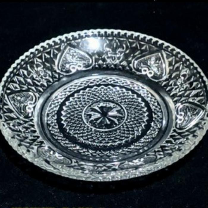 Tatakan gelas kaca/ Lepek gelas kopi Beling/ Tatakan gelas kecil