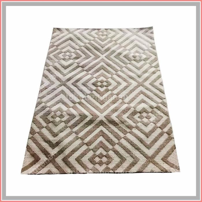 Arthome Karpet Rajutan 140X200 Cm - Krem