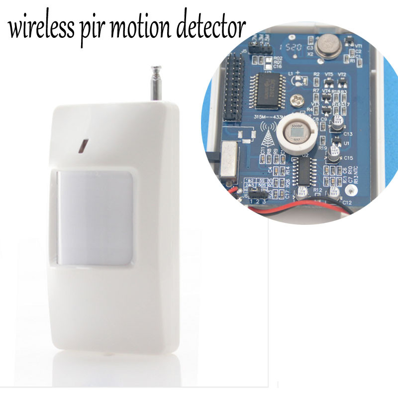 1Pcs 433Mhz Or 315Mhz Wireless Infrared Detector Pir Motion Sensor For Gsm/Pstn Auto Dial Home Alarm