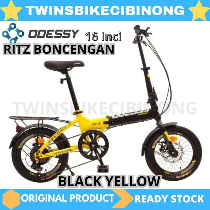 Sepeda Lipat 16 Odessy Ritz Disc Brake